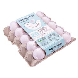 Ovo Branco Mantiqueira Happy Eggs Com 20