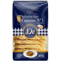 Macarrão De tipo Caseiro Talharim 500g