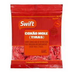 Carne Bovina Coxão Mole Swift 500g Tiras