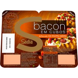 Bacon Em Cubos 140g Sadia