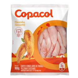 Filezinho Frango Copacol 800g Pacote