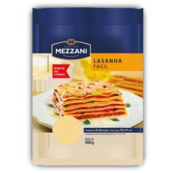 Massa Refrigerada Lasanha Mezzani 500g