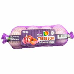Alho Roxo Trebeschi 200g Pacote