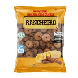 Biscoito rosquinha Rancheiro Banana com Canela 300g