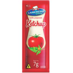 Ketchup Lanchero 7g sachê com 150 unidades