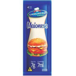 Maionese Lanchero 7g sachê com 150 unidades