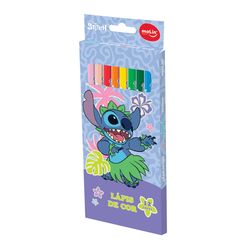 Lápis Cor Stitch Molin Com 12 Cores