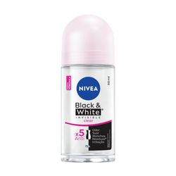 NIVEA Desodorante Antitranspirante Roll On Invisible Black & White Clear 50ml