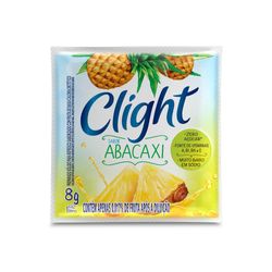 Refresco em pó Clight Sem Açúcar Abacaxi 8g