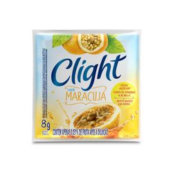 Refresco em pó Clight Sem Açúcar Maracuja 8g