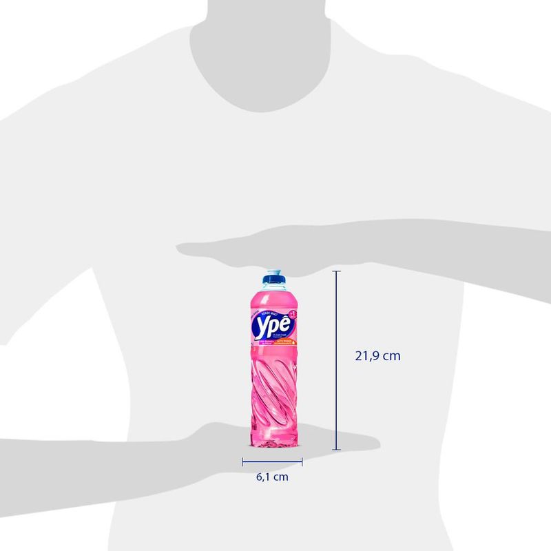 DETERG-LIQ-YPE-500ML-CLEAR-CARE-TOQ