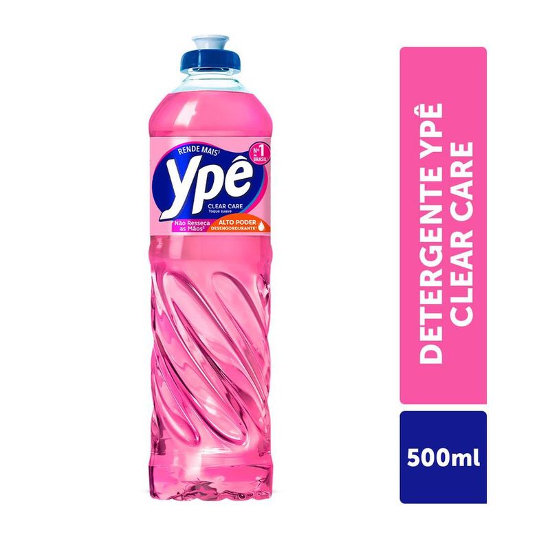 DETERG-LIQ-YPE-500ML-CLEAR-CARE-TOQ