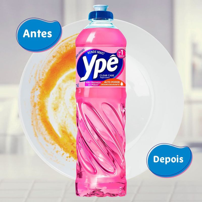 DETERG-LIQ-YPE-500ML-CLEAR-CARE-TOQ
