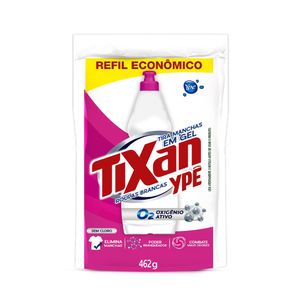 Tira Manchas em Gel Tixan Ypê Roupas Brancas Refil 462g