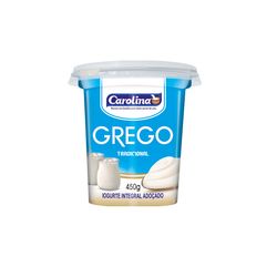 Iogurte Grego Carolina Tradicional 450g
