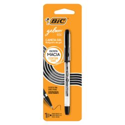Caneta Gelocity Stic Bic Preta