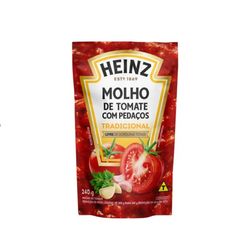 Molho Tomate Heinz Tradicional 240g Sachê