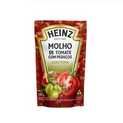 Molho Tomate Heinz Azeitona 240g Sachê