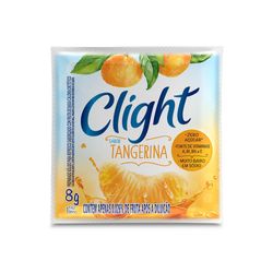 Refresco em pó Clight Sem Açúcar Tangerina 8g