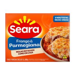 File de frango à parmegiana Seara 500g