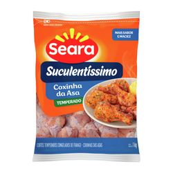 Coxinha da asa temperada Suculentíssimo Seara IQF 1kg