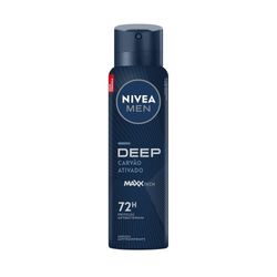 NIVEA MEN Desodorante Antitranspirante Aerossol Deep Original 150ml