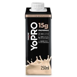 Bebida Lactea 15G Proteina Yopro 250ml Coco Batata Doce