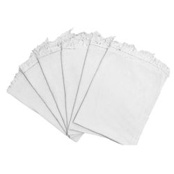 Pano de saco Apl Branco 43 x 69cm