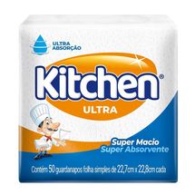 Guardanapo Papel Kitchen Pequeno 50 unidades
