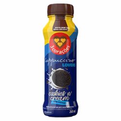 Bebida Lactea 3 Corações Cappuccino Cook 260ml