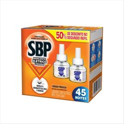 Inseticida Elétrico 45 Noites Leve 2 50% Desconto Seg Unid Sbp