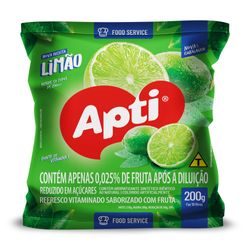 Refresco Pó Apti Limão 200g