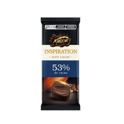 Chocolate Arcor Inspiration Tablete Alto Cacau 53% 80g