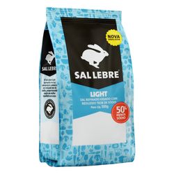Sal Refinado Lebre 500g Light