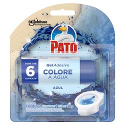 Gel Adesivo Sanitário Pato Blue Aplicador Com 6 Refis