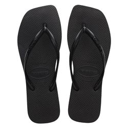 Sandália adulto Havaianas Slim Square Preto 39/40