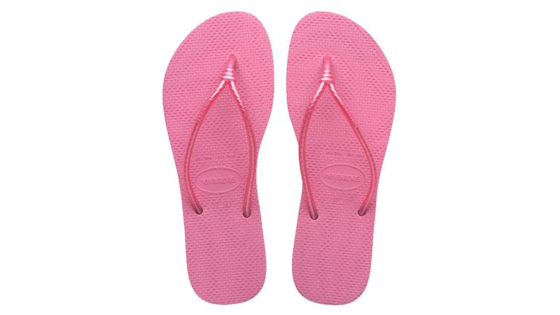 【pink hawaii】 Chinelo Unissex Adulto Top Havaianas Pink Eletric - Malhas Ferju