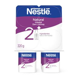 Iogurte Natural Nestlé Zero Lactose 320g