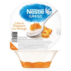 Iogurte Grego Nestlé Com Calda de Damasco com Pêssego 90g