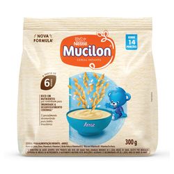 Cereal Infantil Arroz Mucilon Pacote 300g