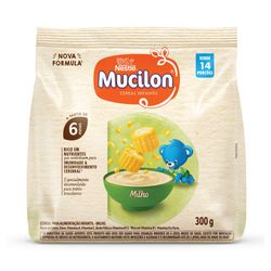 Cereal Infantil Milho Mucilon Pacote 300g