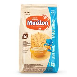 Cereal Infantil Arroz & Aveia Mucilon Pacote 1kg