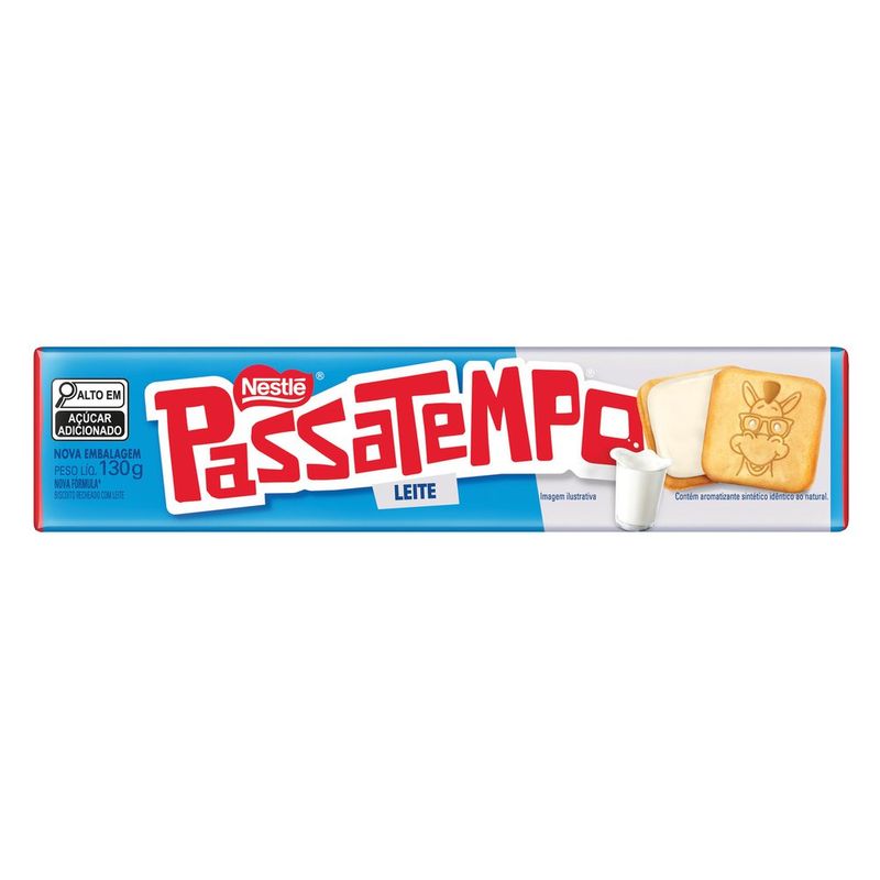 BISC-RECH-PASSATEMPO-130G-LEITE
