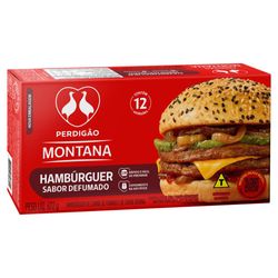 Hamburger Perdigao 672g Misto Defumado