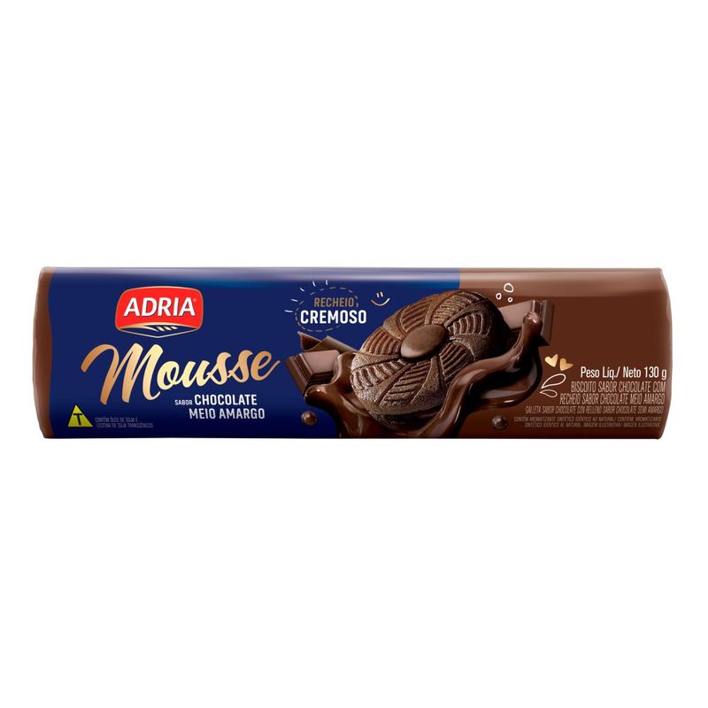 BISC-RECH-ADRIA-130G-MOUSSE-CHOC-MEIO-AMARG
