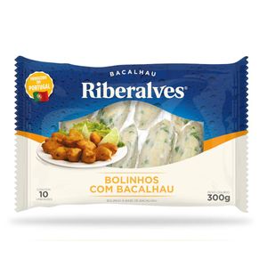 Bolinho Com Bacalhau Ribeiralves 300g