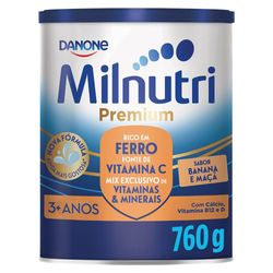 Composto Lácteo Milnutri Vitamina de Frutas 760g