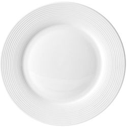 Prato Raso Porcelana Brizzard Branco 26,7cm