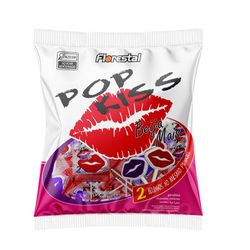 Pirulito Pop Kiss Florestal Beija Mais 500g