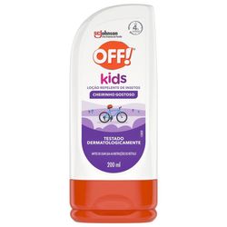 Repelente loção Off Kids embalagem econômica 200ml